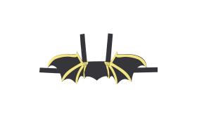 Costum de Halloween cu Aripi de Liliac pentru Câini