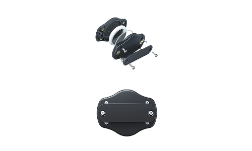 Carcasă pentru AirTag cu design de lăbuță, potrivită pentru zgărzi, cu șurub anti-furt pentru siguranța AirTag-ului.