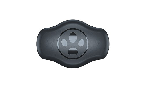 Husă protectoare AirTag cu design cu amprentă de lăbuță, compatibilă cu gulerul câinilor, menține AirTags în siguranță.