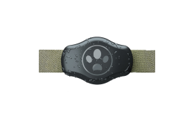 Husă de Protecție Pentru AirTag Pentru Zgarda Câinelui Husă protectoare AirTag cu design cu amprentă de lăbuță, compatibilă cu gulerul câinilor, rezistentă la apă pentru AirTags.