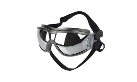 Ochelari de soare pentru câini cu protecție UV și curele ajustabile, rezistenți la vânt, cap 36-56 cm, maxilar 20-25 cm.