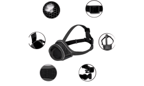 Botniță reglabilă reflectorizantă pentru câini – Respirabilă și confortabilă