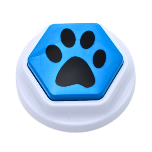 Buton Interactiv de Comunicare pentru Câini - Instrument de dresaj cu înregistrare pentru animale de companie