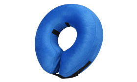 Zgardă Gonflabilă pentru Câini - Zgardă Reglabilă pentru Recuperare a Animalelor de Companie