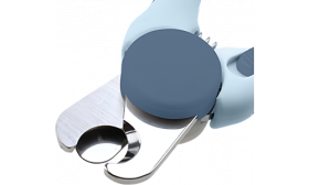 Cleste albastru pentru unghii de câini, lame ascuțite din oțel inoxidabil, cu protecție sigură, ideal pentru câini și pisici.